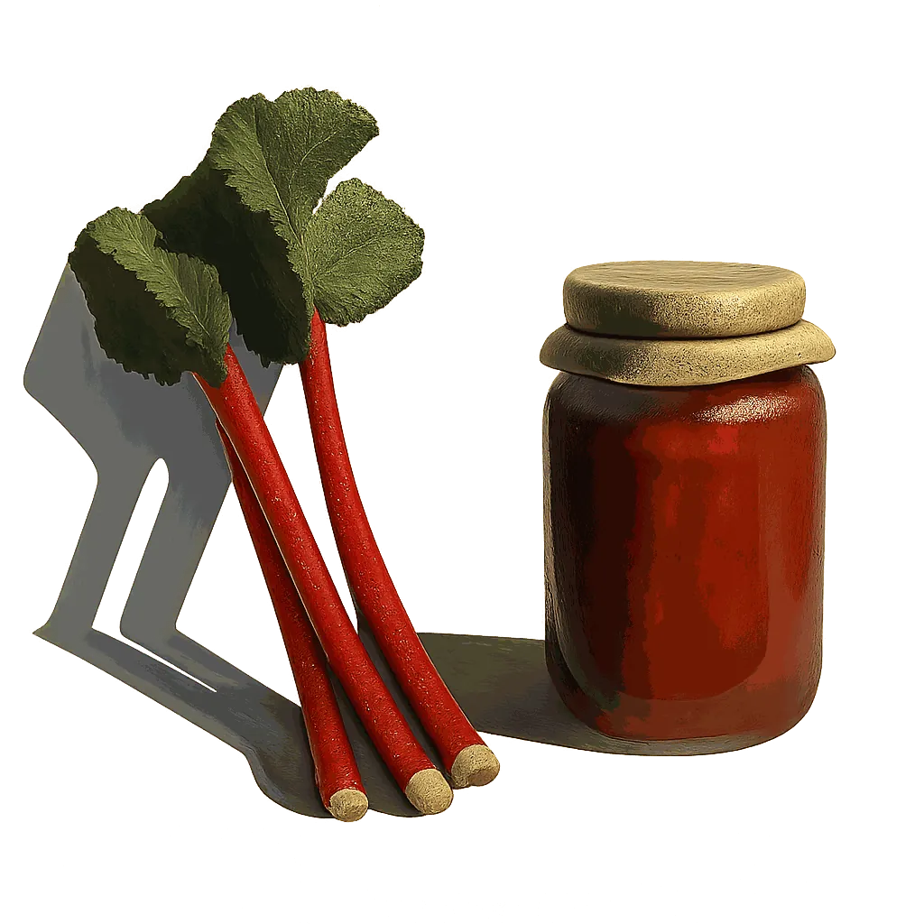 Rhubarb jam